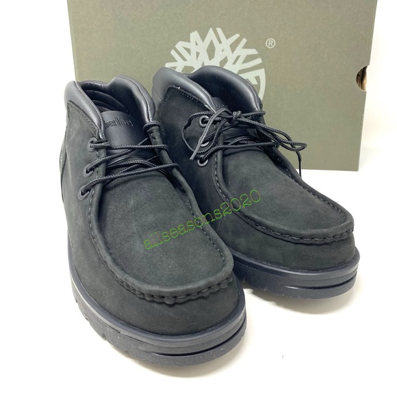 Timberland Newtonbrook Moc Toe Chukka Black Men’s - Picture 5 of 14